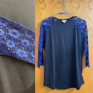 LulaRoe Randy 3/4 sleeve lace